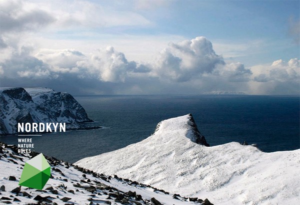 Identidad corporativa de la península Nordkyn en Noruega, Neue Design Studio, 2010.