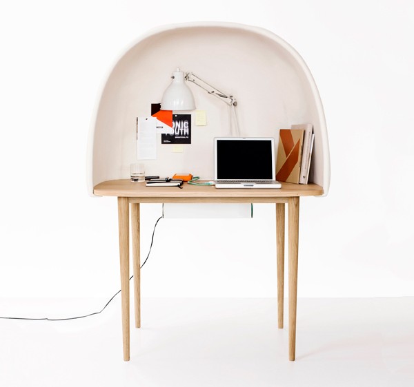 Rewrite, cabina-escritorio, GamFratesi, Ligne Roset, 2011.