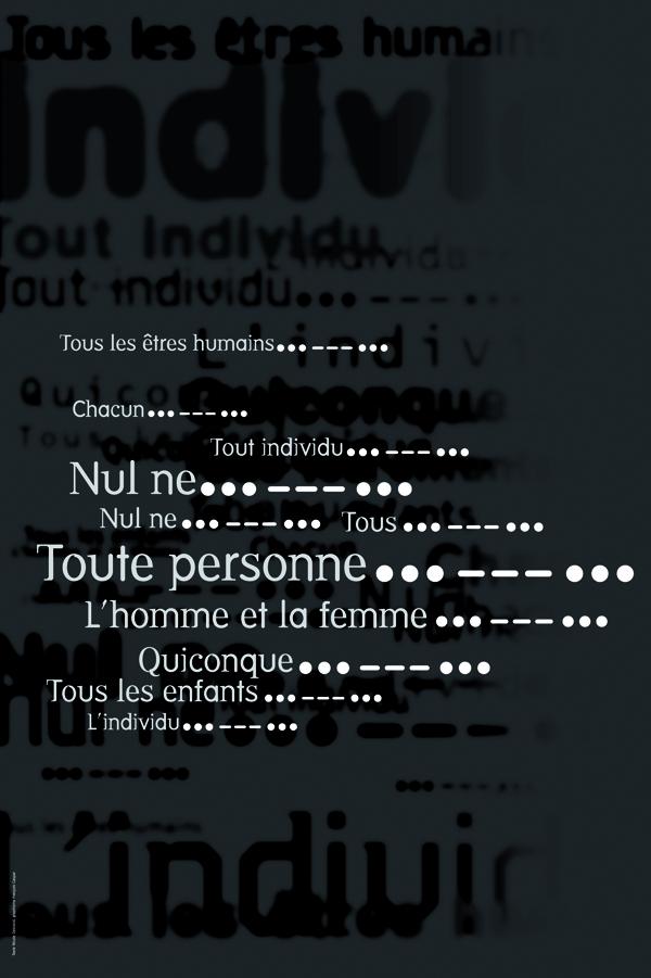 10th Anniversary of the Orléans Forum of Human Rights. City of Orléans, 2000.