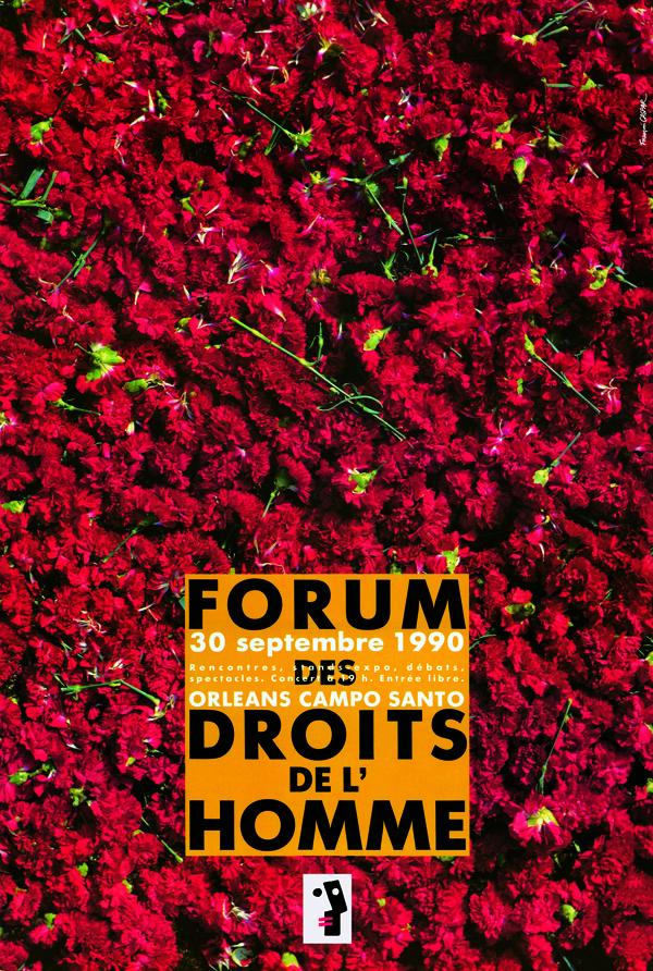 Orléans Forum of Human Rights. Diptych 1. City of Orléans, 1990.