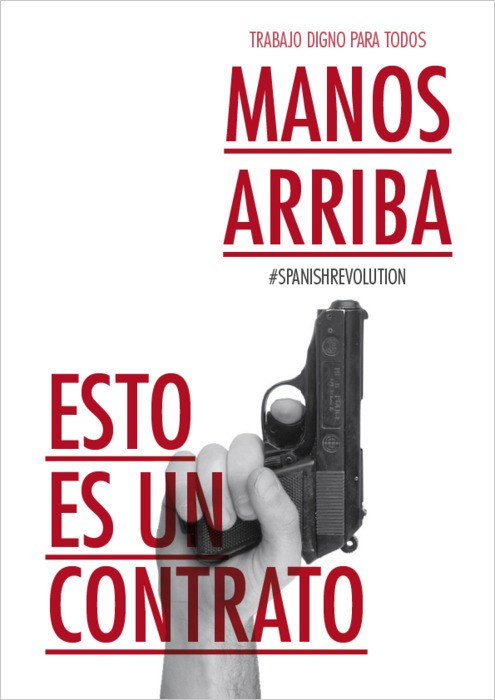 Manos arriba, esto es un contrato, Anónimo, Voces con Futura, 2011.