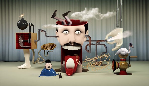 Bodegón, Monty Python Flying Circus intros. Con la colaboración del diseñador Jimmy Andersson, 2010.