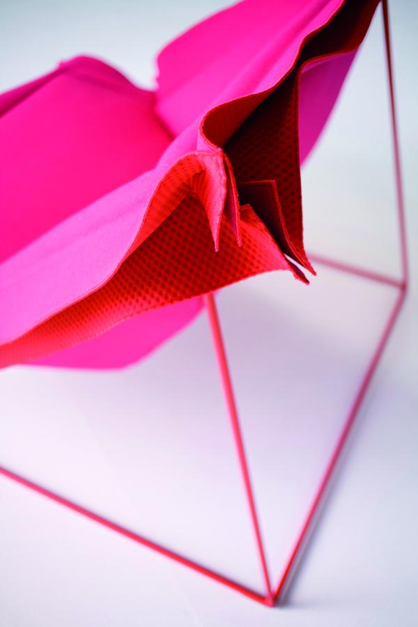 Detalle del sillón de la serie Volant, Moroso, 2007.