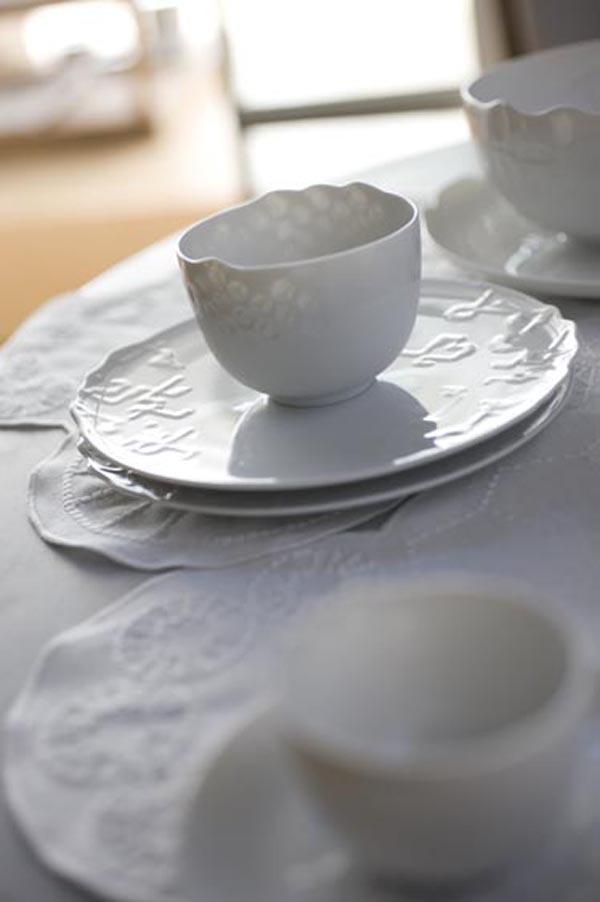 Diferentes fases de diseño de la colección Landscape, Rosenthal, 2008.