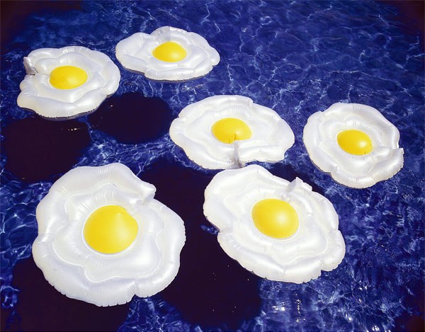 Juguetes hinchables de Figuerola y Gallén realizados en PVC, para Toi en 1985.