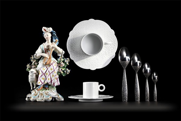 Dressed, servicio de mesa, Marcel Wanders, Alessi, 2011.