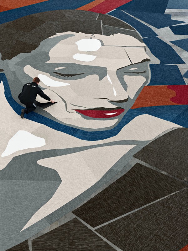 Artisan, nuevo revestimiento de suelos con aspecto textil, Bolon, 2011.