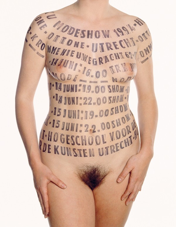 Poster para un evento relacionado con la moda, 1994