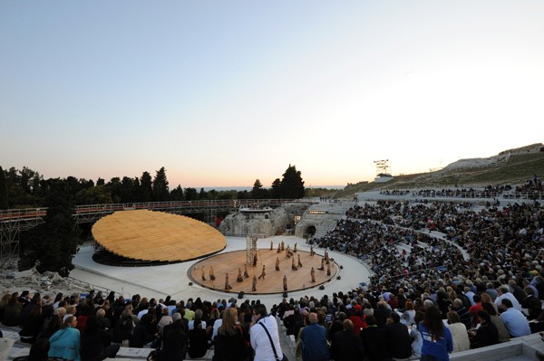 Antiguo Teatro Griego de Siracusa. OMA, 2012.