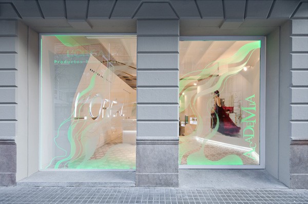 Nueva Academia de L'Oréal, Miralles/Tagliabue-EMBT, 2013.