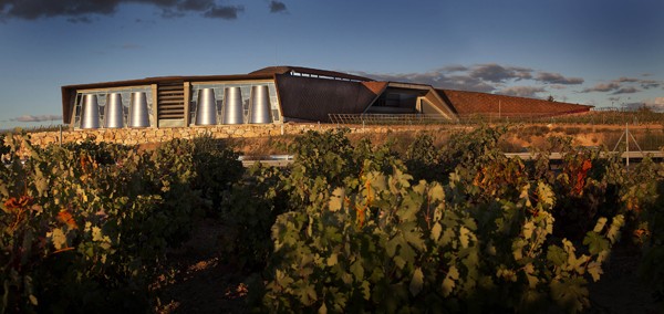 The Portia wine installations, from the Faustino wine group in the Ribera del Duero Region, 2010.