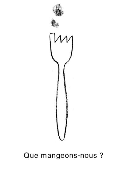 What are we eating?, in reference to the growing contamination resulting from industrial manufacturing.
