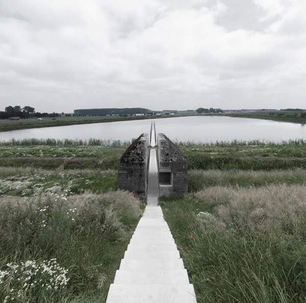 Bunker 599. Rietveld Lancscape/Atelier de Lyon, 2012.