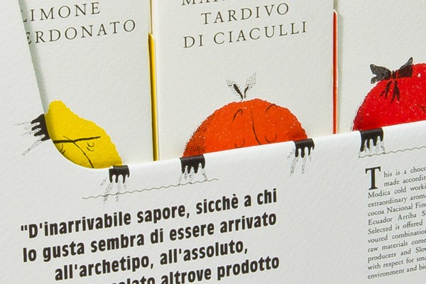 Detalle de caja expositora, Happycentro para Sabadì, 2011.