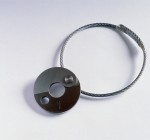 Paragüero para la Facultad de Ciencias de la Comunicación de Santiago de Compostela en acero inoxidable, 1999.