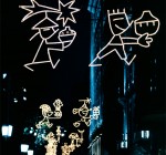 Alumbrado navideño, Ayuntamiento de Barcelona, 2003.