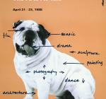 The Arts at Yale, poster for a conference, Yale University, Tommy Li, 1988.