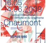 Cartel oficial del Festival de l’Affiche et du Graphisme, 2009..