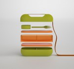 Rediseño de la fiambrera (gamelle), accesorio habitualmente empleado por los obreros. La Gamelle, Noé Duchaufour-Laurence + Yannic Alleno, 2011.