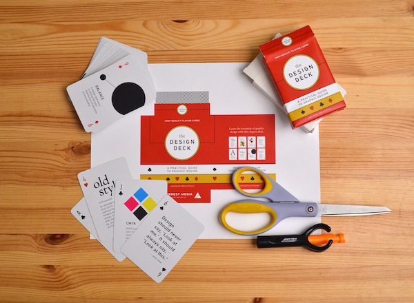 baraja gráfica the design deck, ben barrett-forrest, 2014.