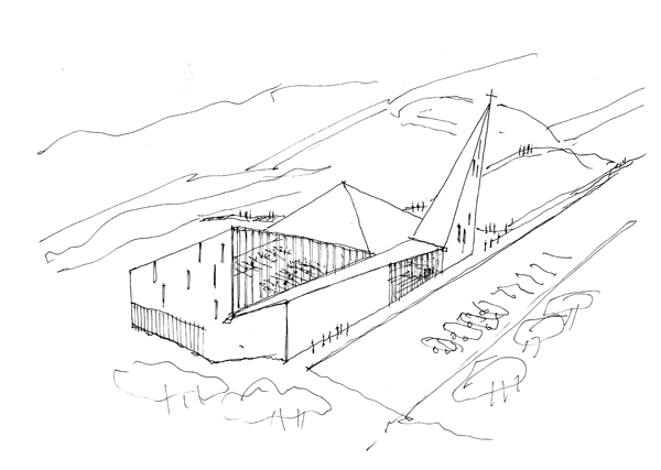 Iglesia de Knarvit por Reifuld Ramstad Architects