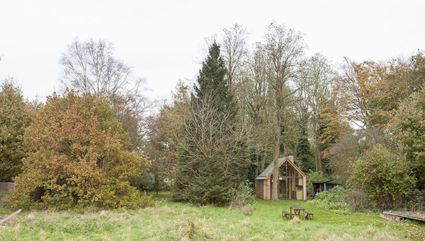 Recreationhouse, casa de campo en Utretch por Zecc