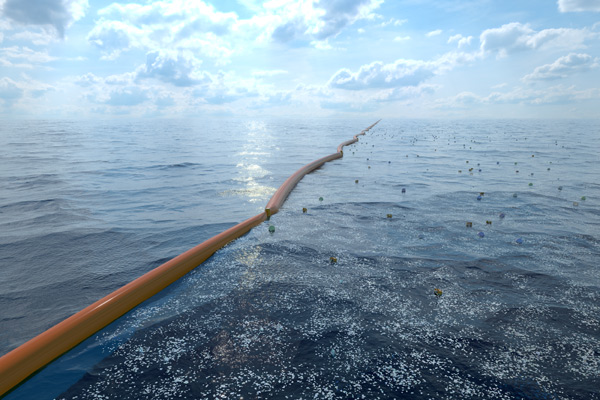 The Ocean Cleanup, Boyan Slat, 2014.