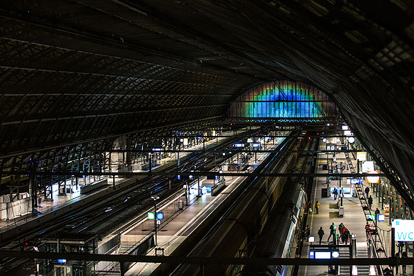 Rainbow Station, Roosegaarde, 2014.