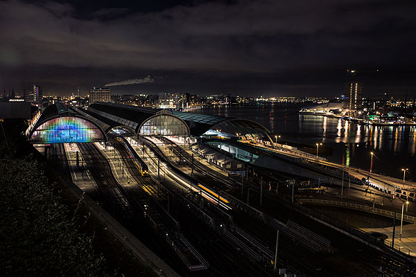 Rainbow Station, Roosegaarde, 2014.