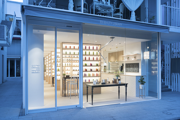 Beauty Library, el nuevo concepto de tienda de Nendo