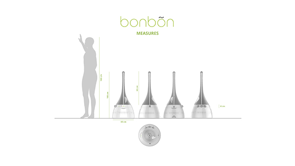 Bonbõn, el bio purificador de aire inteligente