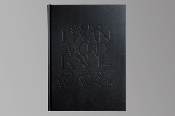 Diseño editorial de "Ord For Dagen: Mordknull", Non-Format, 2014.