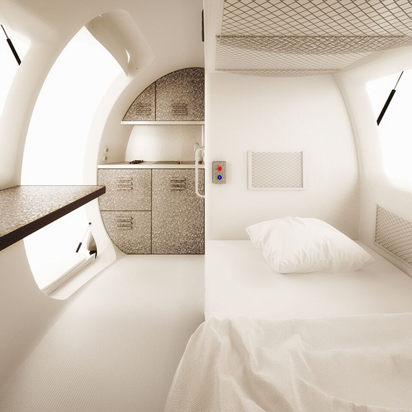 Ecocapsule, la gestión eficiente de los recursos de Nice Architects Ecocapsule, la gestión eficiente de los recursos de Nice Architects