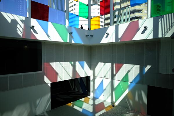 i.light, Centro Pompidou de Málaga, Italcementi, 2015. i.light, Centro Pompidou de Málaga, Italcementi, 2015.