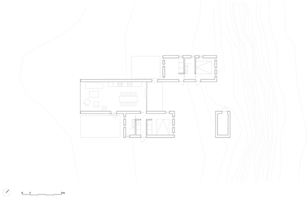 Micro Cluster Cabins, Reiulf Ramstad Arkitekter, 2014.