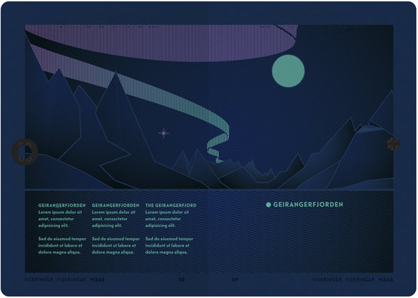 neue design studio renueva la imagen de los pasaportes noruegos