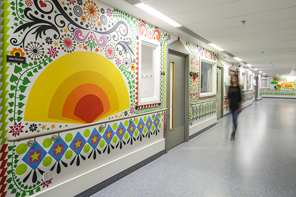 The Royal London Children’s Hospital, Vital Arts, 2014.