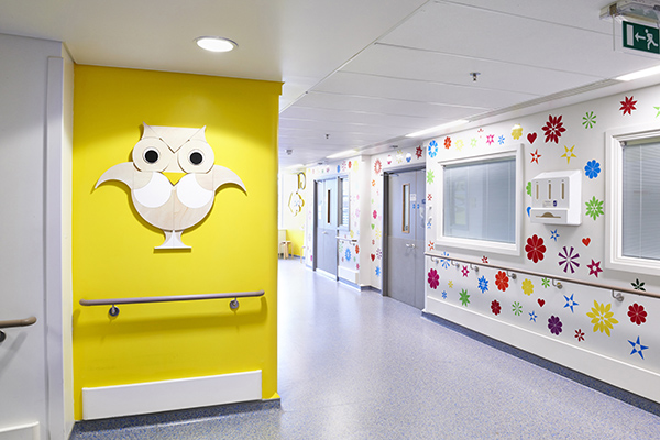 The Royal London Children’s Hospital, Vital Arts, 2014.