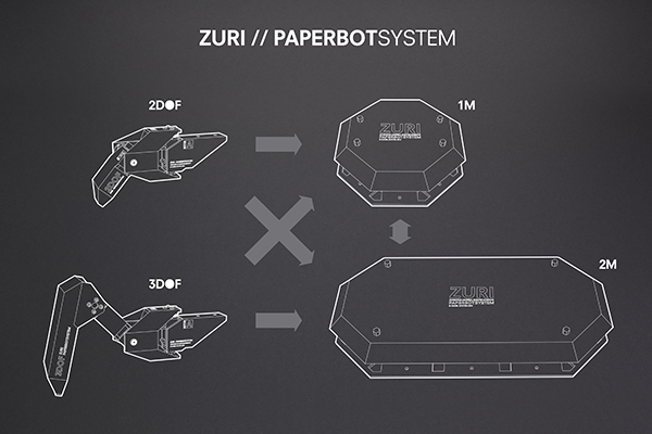 zuri de zoobotics, el robot de cartón