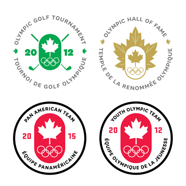 Identidad visual olímpica de Canadá por Ben Hulse