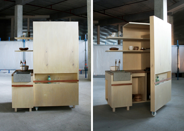 La cocina Keukecabinet por Johanneke Procee