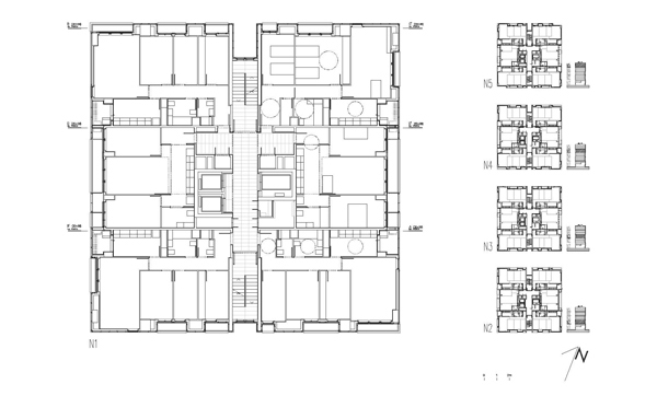  Torre Plaça Europa de estudio Roldán + Beregué Architectes