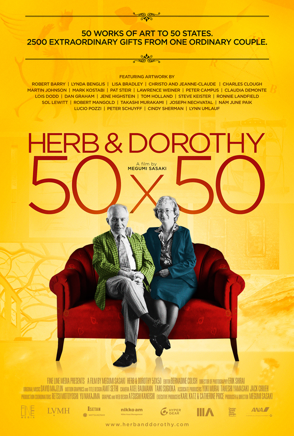 Documental Herb & Dorothy 50x50 