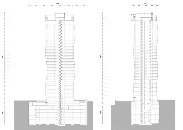 GT Tower East, torre de oficinas de ArchitectenConsort 