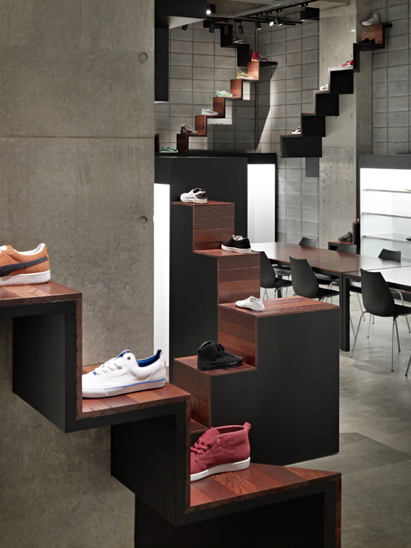 Nendo, tienda Puma House en Tokyo