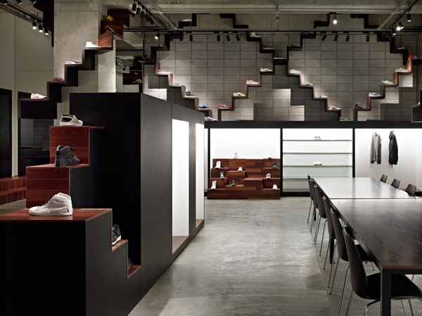 Nendo, tienda Puma House en Tokyo