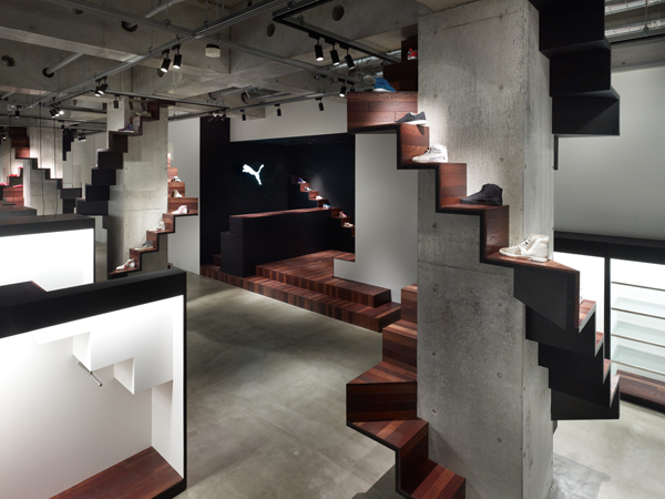 Nendo, tienda Puma House en Tokyo