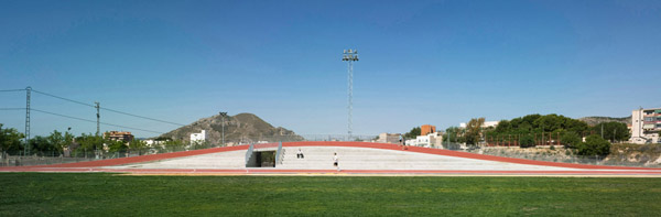 Pista de atletismo en Elda