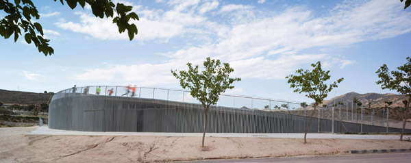 Pista de atletismo en Elda