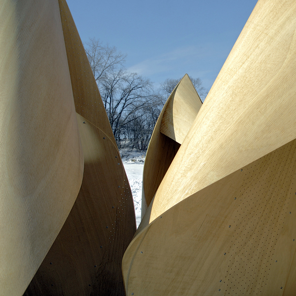 Refugio para patinadores de Patkau Architects